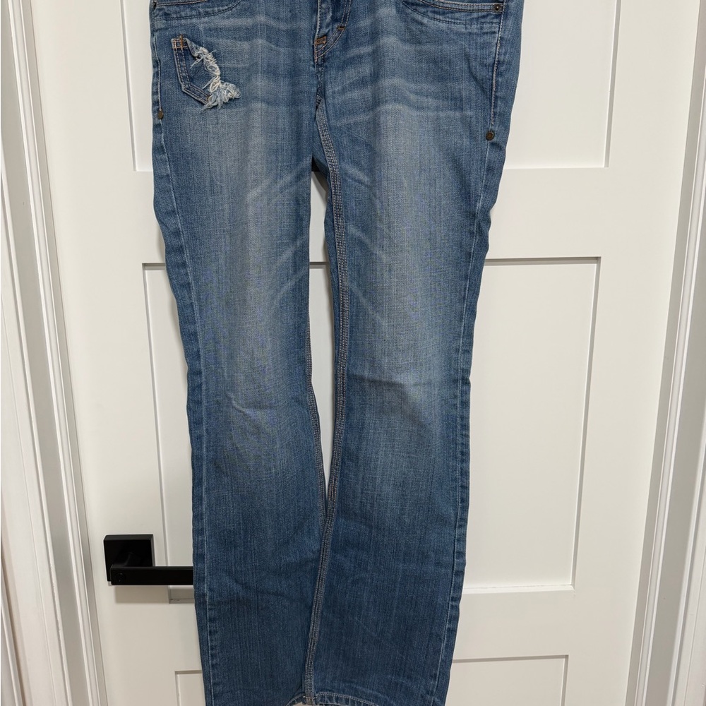 Taverniti So Jeans Women's Straight Leg in Classic Denim